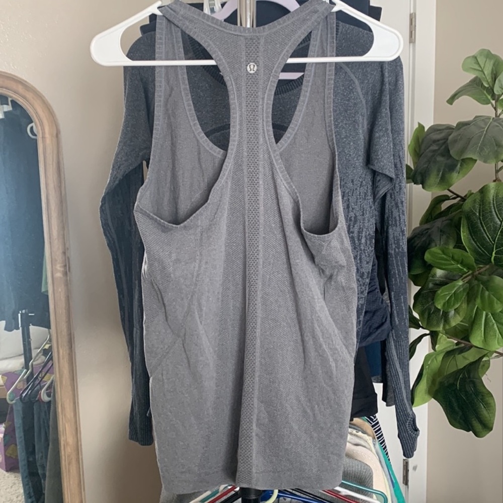 Lululemon swiftly grey tank running